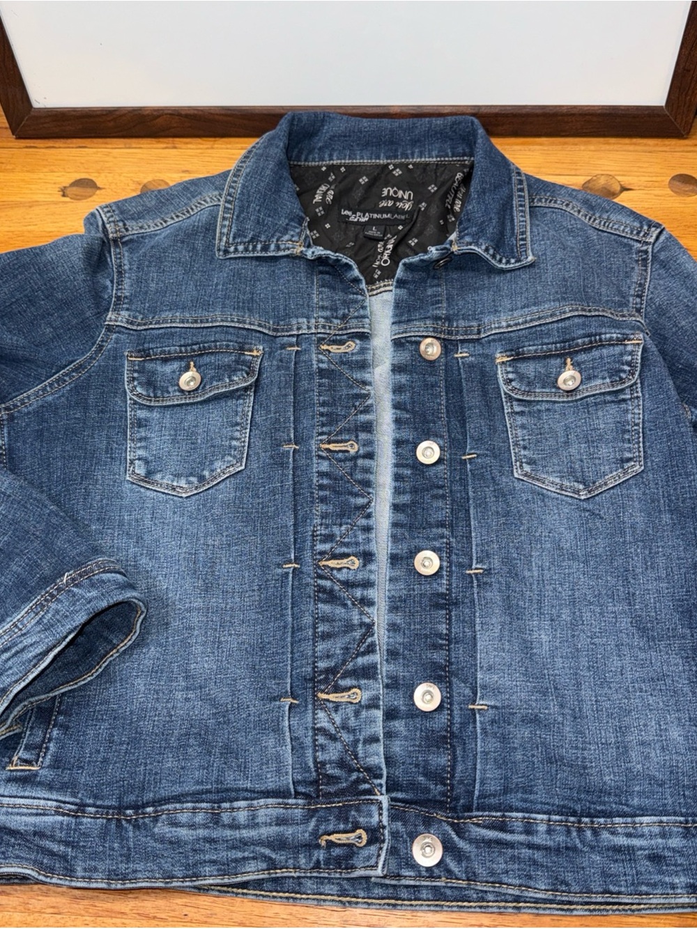 Lee PLATINUM LABEL  Button-Up denim jacket Y2K